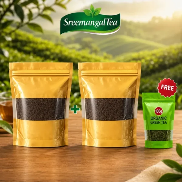 Family Combo — CTC 1kg + Green Tea 100g